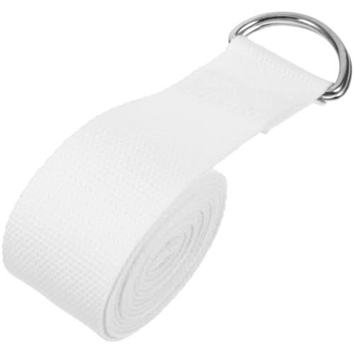 JUMPLAWN Extendable Yoga Strap Professional Stretching Band for Home Exercise Non Elastic Design for Flexibility Soft Material for Beginners and Advanced Yogis