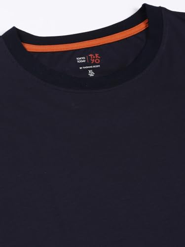 Image of Thomas Scott Men's | Graphic | Half Sleeve | Oversized Fit | 100% Cotton | Crew Collar | Casual Tshirt