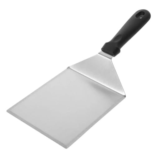 xusucc Extra Wide Smash Burger Spatula - Heavy Duty BBQ Spatula for Grill - Large, Wide Metal Spatula for Griddle, Perfect for Flipping Burgers and More, Silver, grilling spatula001
