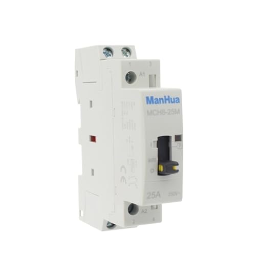 Contacteur de commande manuelle MCH8-25M 25A avec interrupteur 2NO