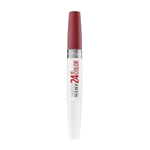 Maybelline New York Rouge à Lèvres, Superstay 24H, Teinte : Prune Absolue (340)