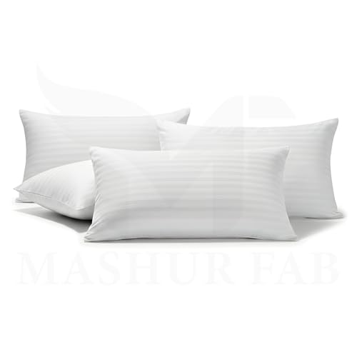 Image of Premium Soft Bed Pillow for Sleeping | Hypoallergenic Microfiber Filling | Hotel Quality Plush Support Cushion | Machine Washable Cotton Pillow | SleepHaven Luxury Pillow (4)