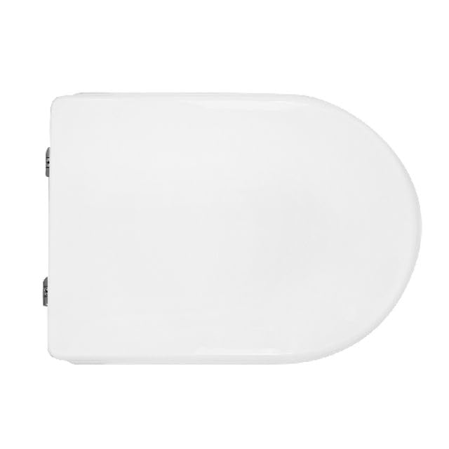 CW SEDILE WC PER KERASAN VASO FLO 52 FORMA 7 Bianco - Cerniere C espansion