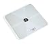 MYZONE MZ-20 Bluetooth Home Digital Bathroom Scales (White) - High Precision Body Fat and Muscle Mass Measurement