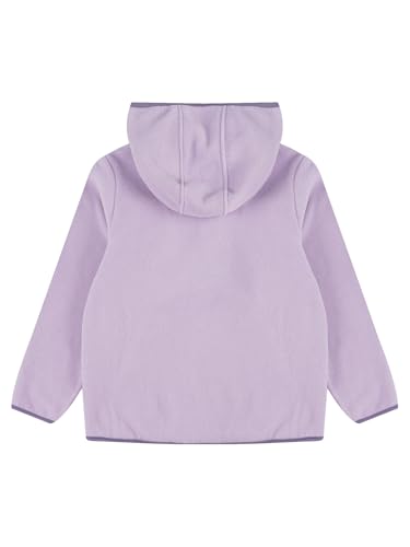 YiZYiF Kids Boys Girls Contrasting Trim Athletic Hooded Jacket Long Sleeve Warm Fleece Full Zip Sweatshirt Tops2