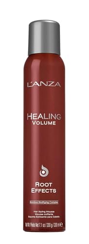 L'ANZA Healing Volume Root Effects Hair Spray with Strong Hold Effect, Boosts Shine, Volume, and Texture, With Triple UV and Heat Protection to Prevent Sun and Styling Damage (7.1 Fl Oz)