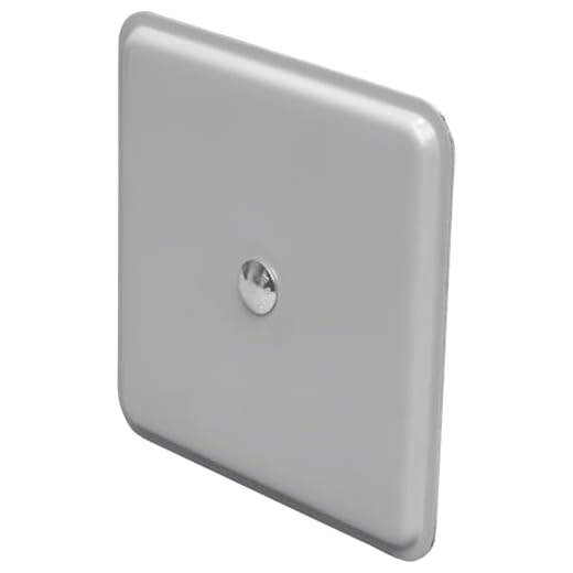 Milbank A9064 Hub Closing Plate, 5 in L x 5 in W, for Use with Meter Socket, Aluminum