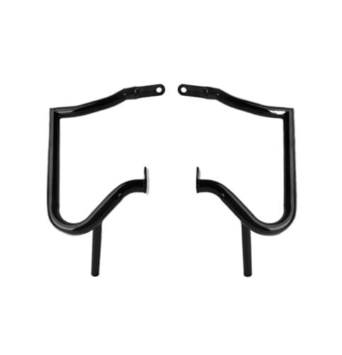 Rail de protection sacoche Harley avec finition chrome et acier renforcé antichoc