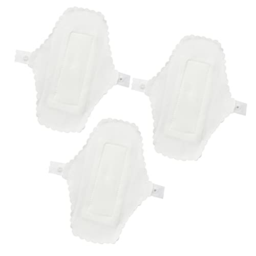3-teiliges Set Waschbare Wiederverwendbare Slipeinlagen Für Damenbinden Weiche Baumwollbinden Menstruationspads Einfach Zu Befestigen