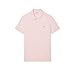 Lacoste Men's Short Sleeve Stretch Grey Croc Pique Polo, Flamingo, 3