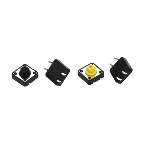 Interruptores táctiles mecánicos con botón pulsador de 12mm 3