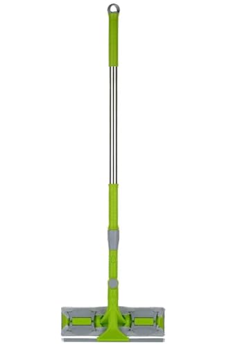 Image of 2-in-1 Rotatable Glass Wiper & Cleaning Brush | Easy Cleaning Window Mop | Streak-Free Glass Cleaner for Home, Office, Car Windows