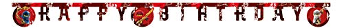 Procos 92244 - Happy Birthday Banner, FSC® Mix, Lego Ninjago, Girlande,...