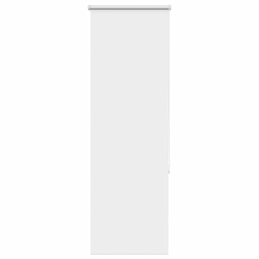 vidaXL Roller Blind Blackout White 45x175 cm Fabric Width 40.7 cm Polyester, day and night blind, kitchen blind, blackout roller shade, blackout blind
