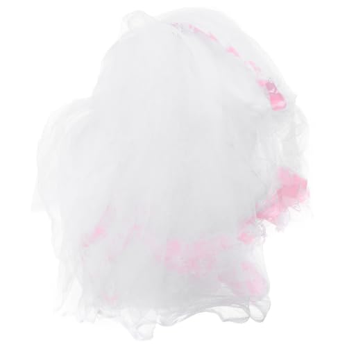 Mosquitera para cuna infantil Toddmomy con dosel rosa redondo 2