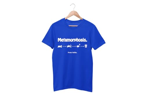 Image of Metamorphosis by Franz Kafka Minimalistic Design Premium 180 GSM 100% Cotton T-Shirt Ultra-Soft, Breathable & Durable Fabric