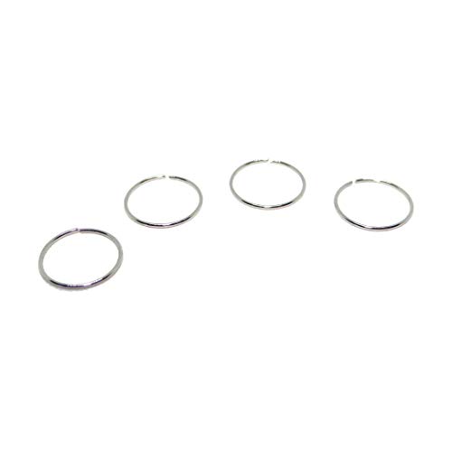 Piercing de Nariz - Argolinha (Prateado, 6)