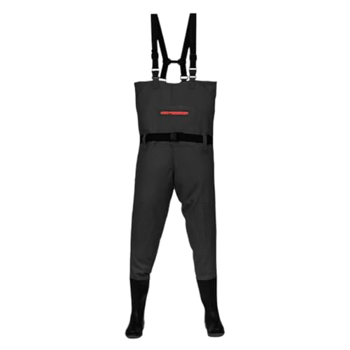 Generisch Neopren-Angelwathose - wasserdichte Wathose mit integrierten Stiefeln und Filzsohlen für maximalen Grip - isoliert und langlebig für Kaltwasserfischen und Outdoor-Aktivitäten, Größe 36-47
