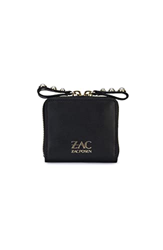 ZAC Zac Posen Eartha Zipped Small Wallet-Pearl Lady, Black