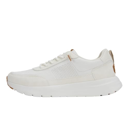 HEYDUDE Women's Sirocco Alta W Sneaker White