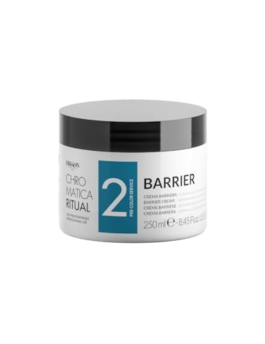 Dikson Chromatica Ritual 2 Barrier Crema Barriera Protettiva Pre Tintura, 250ml, Con Pantenolo e Estratti di Ortica, Betulla, Equiseto e Camomilla