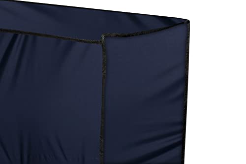Image of Split AC Cover Outdoor Unit for 1.5 Ton Capacity AC, All Weather Cover /Dustproof /Water Resistant (Blue), Polyester
