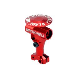 CNC Alum Main Rotor Hub w/Button, Red, Blade 300 X
