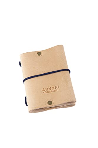 Annoni Card Holder, Leather Credit Card Wallet, Bifold closure