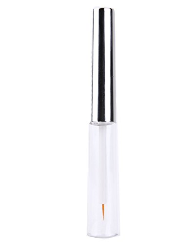 5 Pcs 8ML Empty Makeup Eyelashes Tube Mascara Tube Eyeliner Vials Bottle Cosmetics Containers Bottles with Silver Cap and Plug