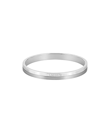 Lacoste Brazalete Rígido para Mujer Colección VIRTUA de Acero Inoxidable - 2040200