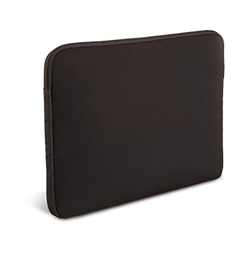 AmazonBasics 17.3-Inch Laptop Sleeve - Internal Dimensions - 17 x 0.42 x 12.25 (LxWxH) - Black (Not suitable for Macbooks)