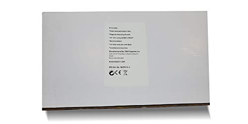 Whole House PCO UV-C Light system with Activated Carbon filter with magnet for HVAC Ac air conditioning coil. 16.75" long