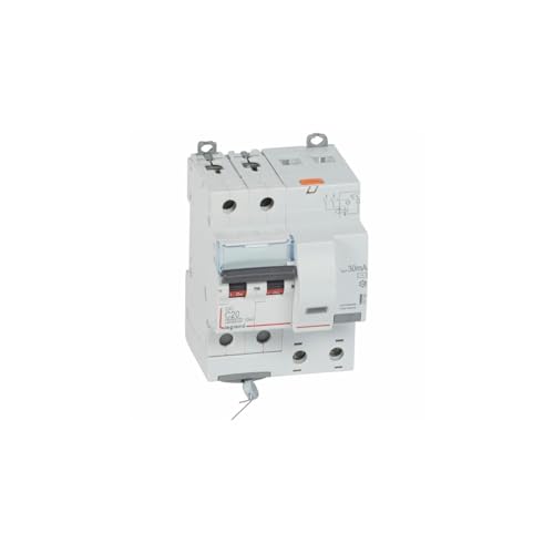 411159 Legrand Disjoncteur Différentiel 20a Type Ac 30ma Dx³6000 10ka 2p