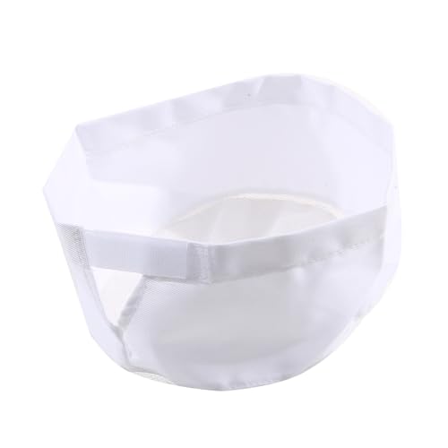 Sevenfly Unisex Chef Hats Adjustable Kitchen Cooking Caps with Breathable Mesh Top, White Polyester Monolayer