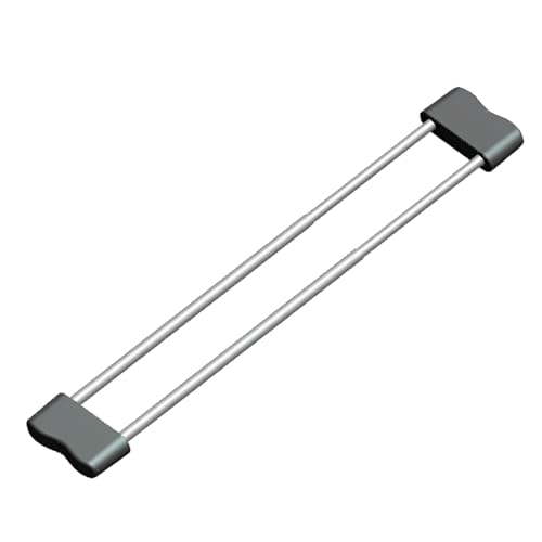 GXGM Escurridor Fregadero,Organizador Fregadero, Soporte Estropajo Fregadero,310-600 MM, Organizador De Fregadero De Acero Inoxidable Para Fregadero, Toallero Y Gancho(Dos Barras，B)