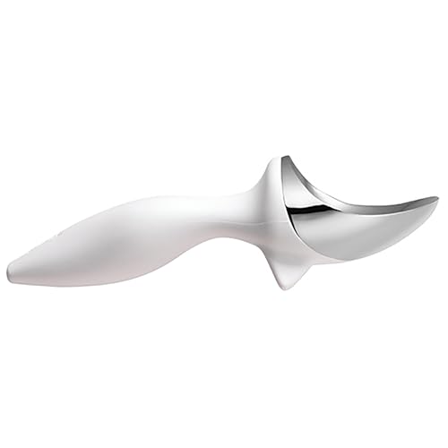 Image of Tovolo Tilt Up Ice Cream Scoop, Ergonomic Handle, Dishwasher Safe, White, 1 EA (80-5217)