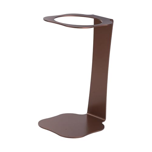 QLECXZI Soporte portátil para goteo de café, ideal para preparar café en casa o en la cafetería. Prepara delicioso sin esfuerzo. El soporte para filtro se, rosa, 9.8 x 11.3 x 18.5 cm