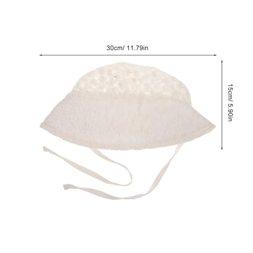 Flower Pattern Sun Hat Lightweight Breathable Beach Cap for Outdoor Activities for Summer Vacations Travel and Daily Wear White2