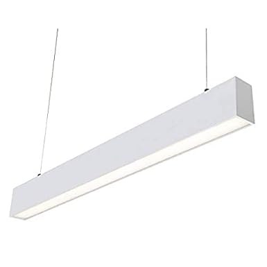 Acco LED Modern 4 Feet 5070 LED White Profile Linear Light 38W, Neutral White 4000K, Pendant Style for Office, Corporate, Residential Spaces - Energy Efficient(Neutral White- 4000K)