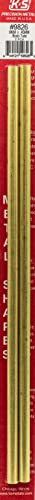 K&S 9826 Round Brass Tube, 8Mm Od X 0.45Mm Wall X 300Mm Long, 2 Pieces, Made In The Usa #TOP22