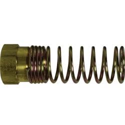 38016 Nut and Spring Assembly, 1/2 in Tube, Brass (2 Pack)