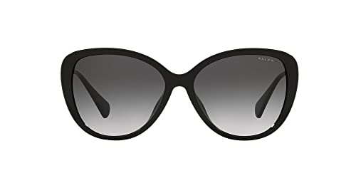 Ralph Lauren Ralph by Gafas de Sol de Mariposa Ra5288u de Ajuste Universal para Mujer, Gris (Gradient Grey)