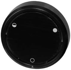 Deep Soak Closing Metallic Overflow Cover - Antique Bronze