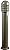 Dabmar Lighting D3400-BZ Powder Coated Cast Aluminum Bollard, Bronze