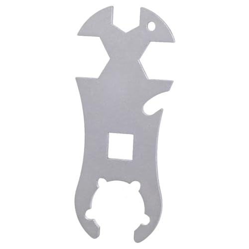 Robusto regulador de gas de acero inoxidable llave esencial cilindro de gas herramienta llave para entusiastas al aire libre frecuentes