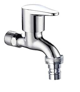 Prem's Brass Disk Stainless Steal Nozel/Nozzle Tap for Garden/for Bathroom Taps/for Home Taps/for Office Tap/for Washing Machine (Pack of 1)