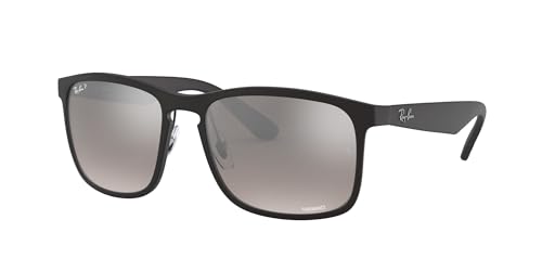Ray-Ban Mens Rb4264 Chromance Square Sunglasses
