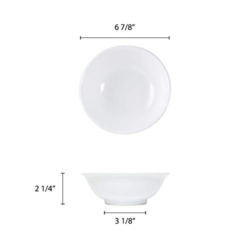 Thunder-Group-Nustone-white-melamine-dinnerware-collection-6875-inch-22-oz-rimless-bowl-comes-in-dozen