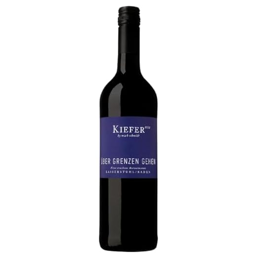 Kiefer Über Grenzen gehen Rotweincuvée trocken 2018 (1 x 0,75L Flasche)