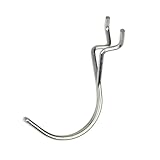 DISPLAY YOUR ITEMS - These hooks are great for hanging and organizing necklaces and other jewelry. THESE WILL NOT FALL OFF YOUR PEGBOARD - Most metal pegboard hooks require a set of plastic peg locks to keep them in place. Even with peg locks sometim...